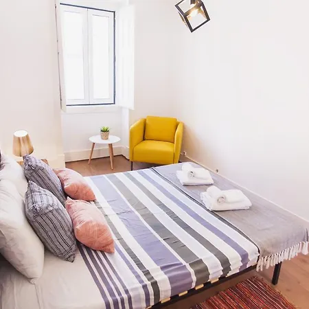 Lägenhet Bairro Alto Nicely Renovated Flat! Lisboa